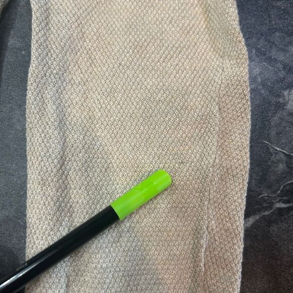 Michael Kors Large Tan Thin Knit Sweater Top - Picture 7 of 10